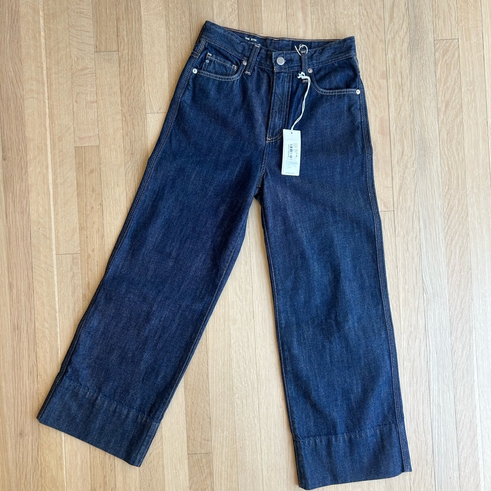 The ETTA high waisted wide leg crop